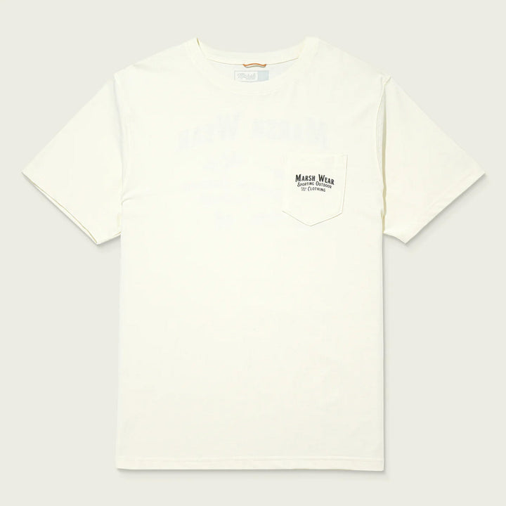 Sportsman Short Sleeve Tee in Vintage White