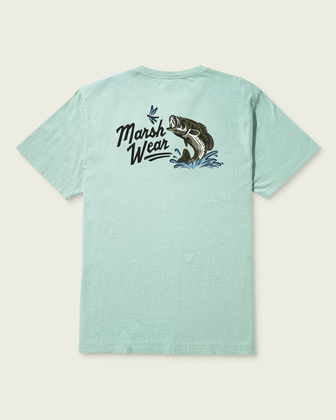 Heritage Bass Short Sleeve Tee in Agate