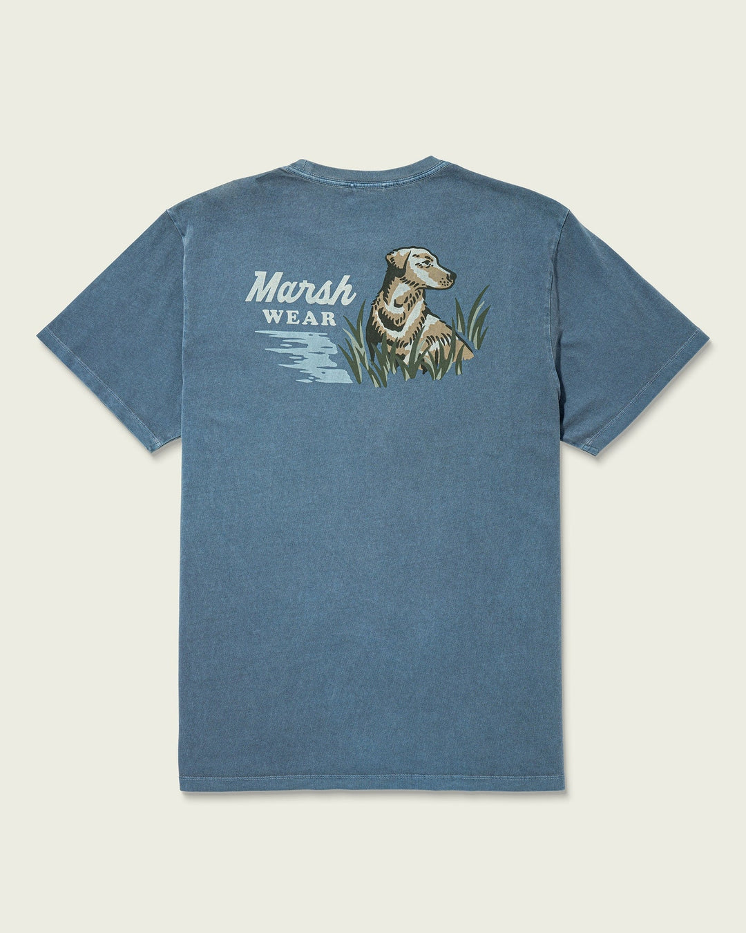 Heritage Lab Short Sleeve Tee in Bluefin