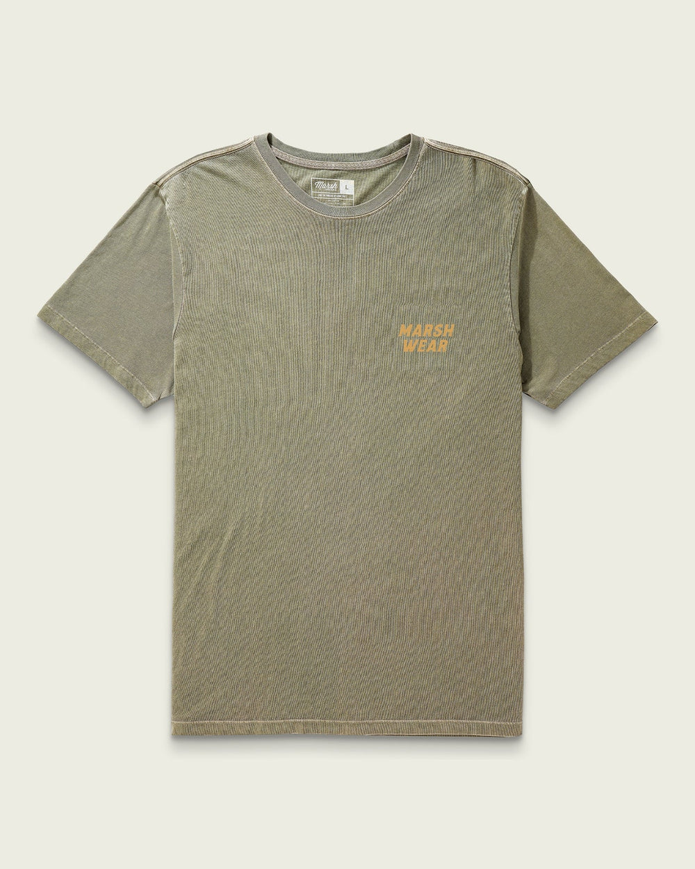 Heritage Pointer Short Sleeve Tee in Vintage Moss