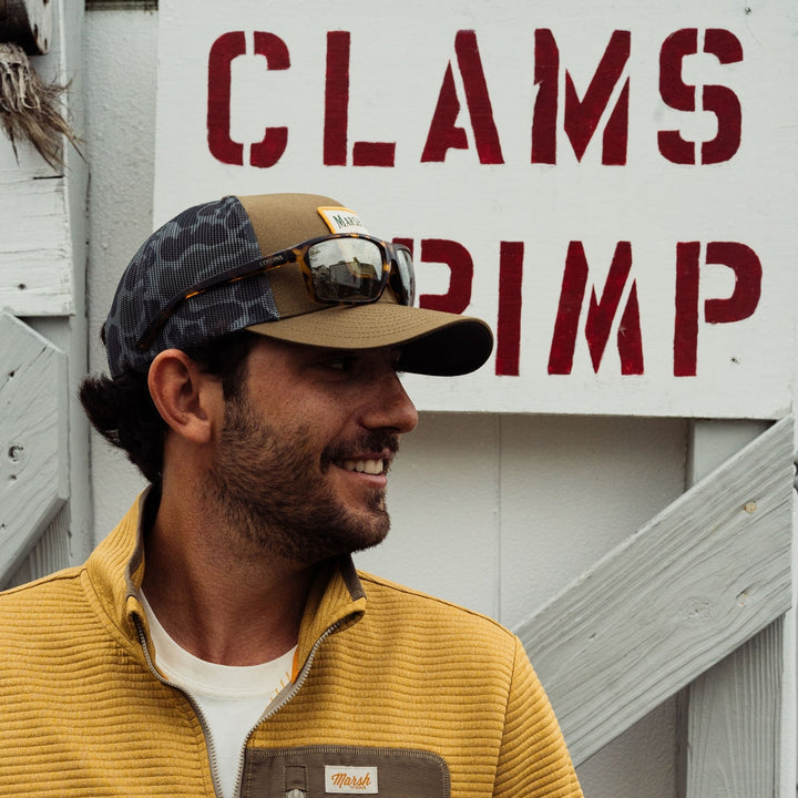 Sportsman Trucker Hat in Olive
