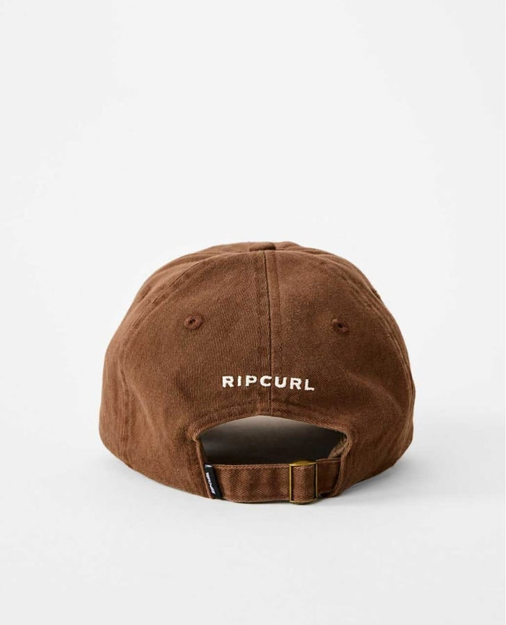 Mixed 6 Pannel Cap in Brown