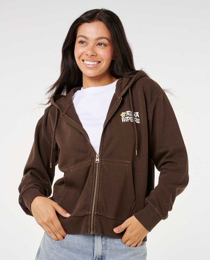 Aloha State Relaxed Zip Thru Brown