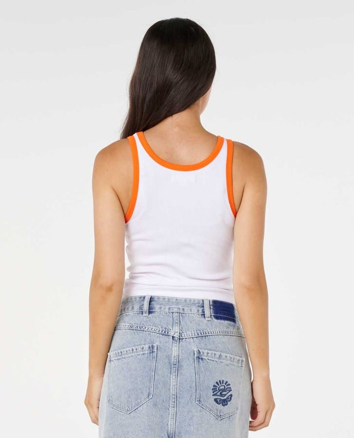 Aloha State Tank WHT/Orange