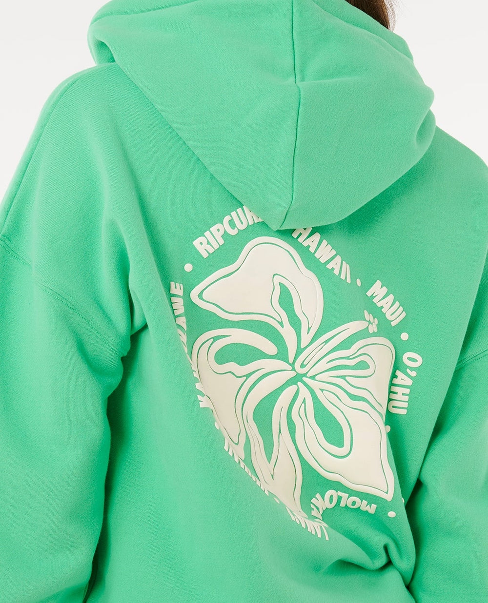 Surf Puff Heritage Hoodie in Green