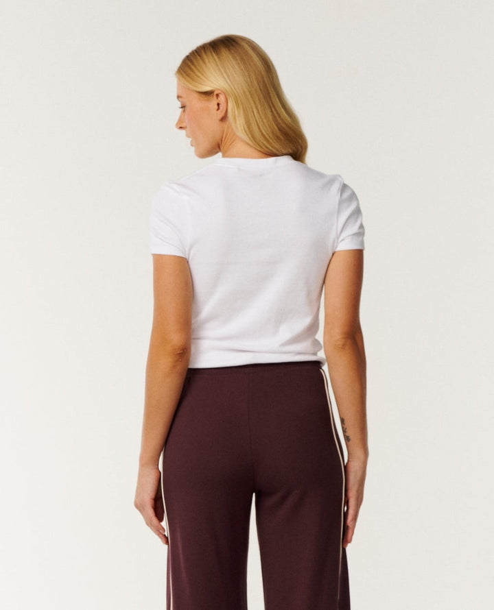 Paraiso Fitted Tee in White