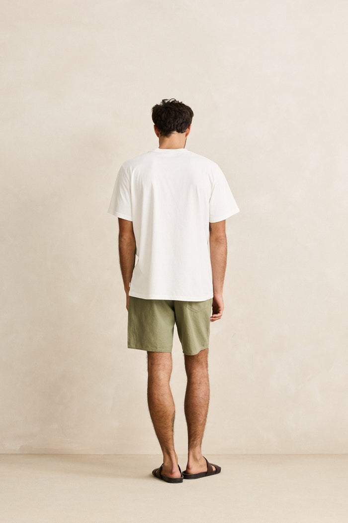 Classic Linen Jam in Olive