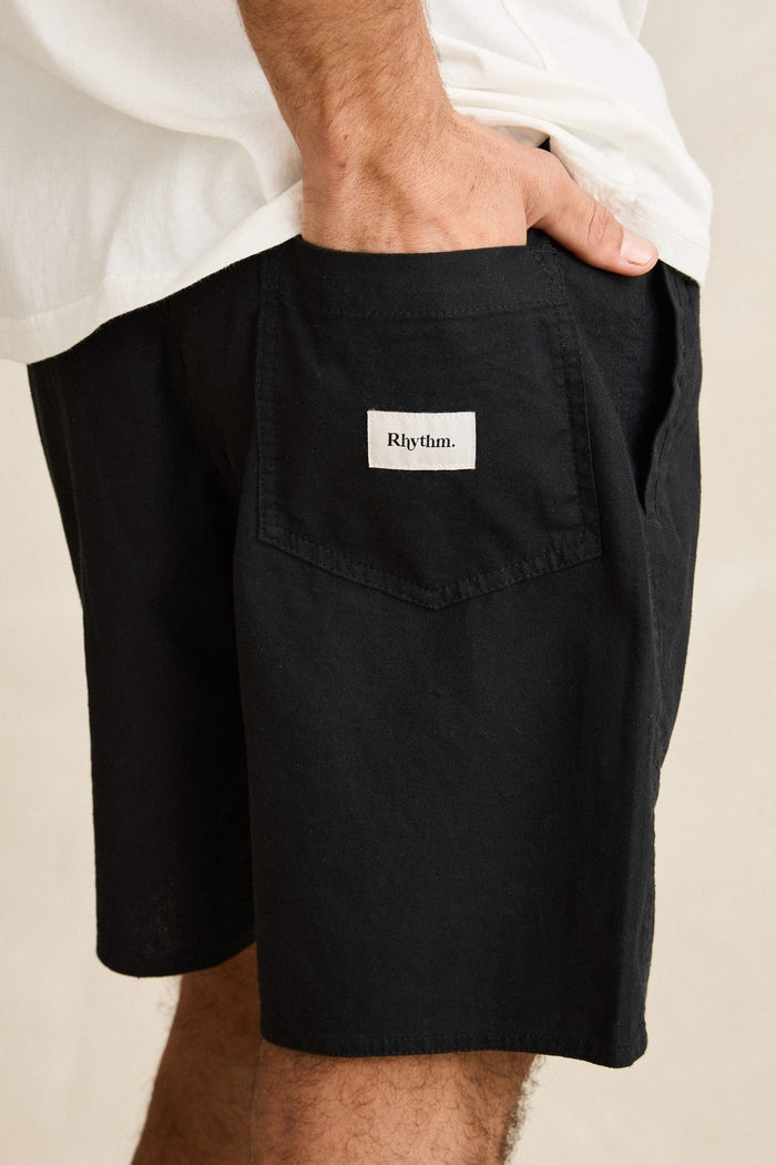 Classic Linen Jam in Black