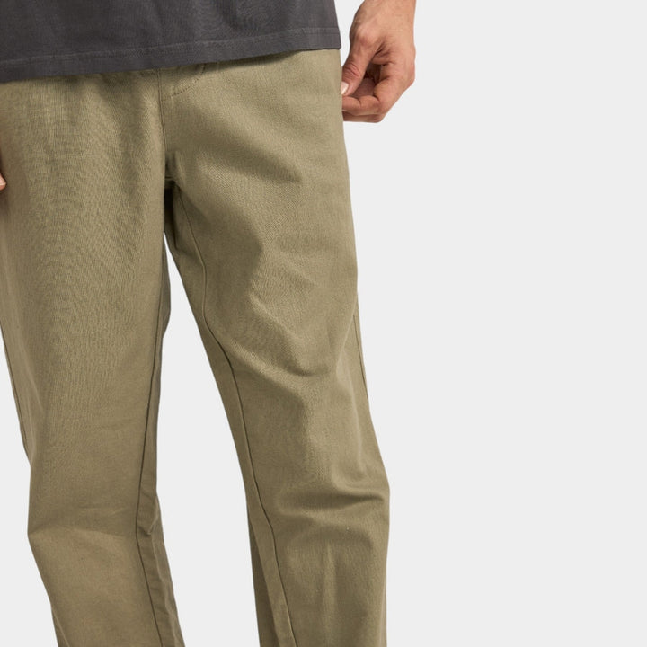 Linen Jam Pant in Olive