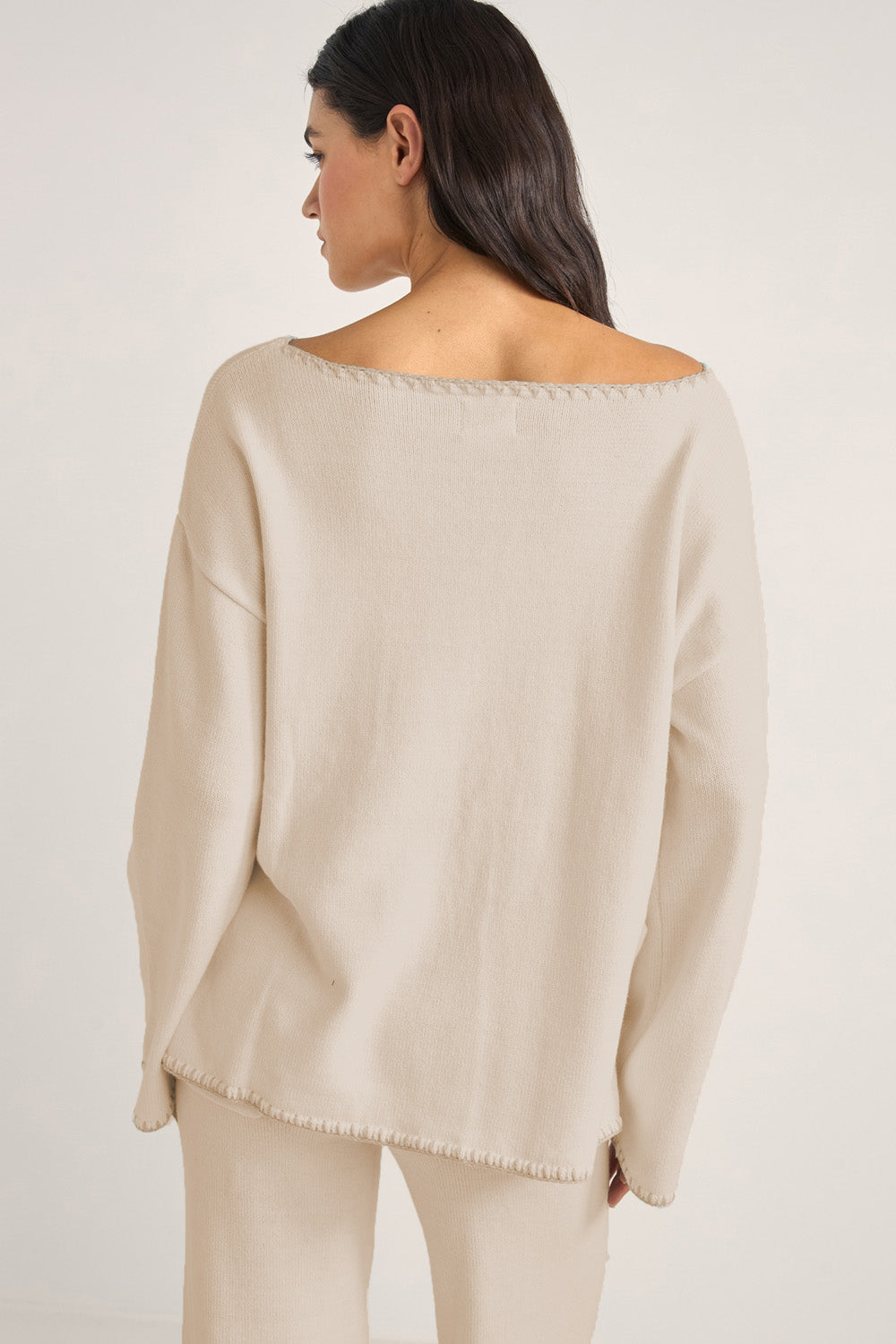 Bondi Knit Jumper in Natural