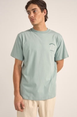 Freedom SS T-shirt in Seafoam