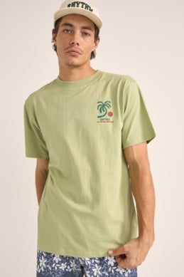 Trees SS T-shirt in Pistachio