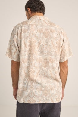 Jean Paisley SS Shirt in Cream