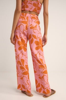 Bora Bora Wide Leg Pant in Pink