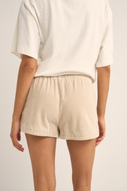 Mazzy Corduroy Short in Sand