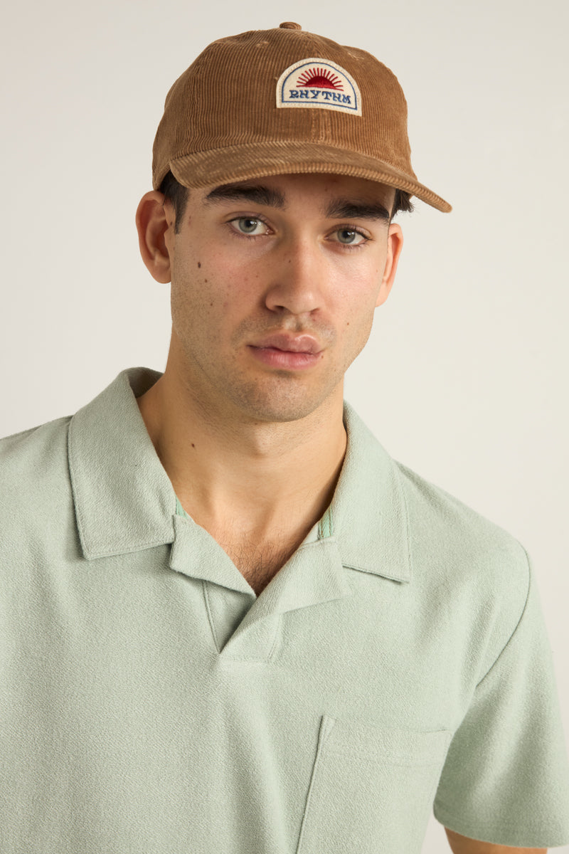 Awake Cord Cap in Dark Sand