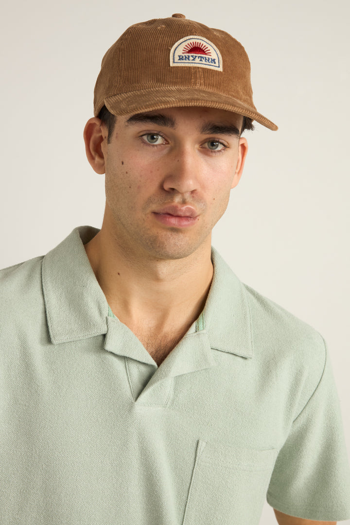 Awake Cord Cap in Dark Sand