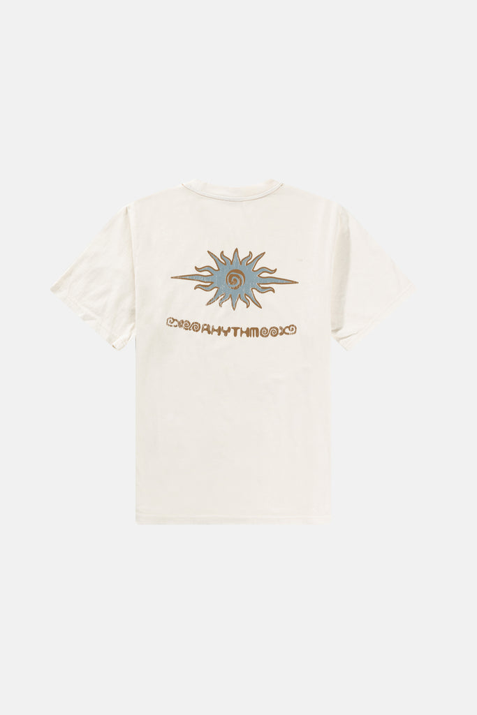 Rhythm Flame Vintage Short Sleeve Tee in White – Blacktop
