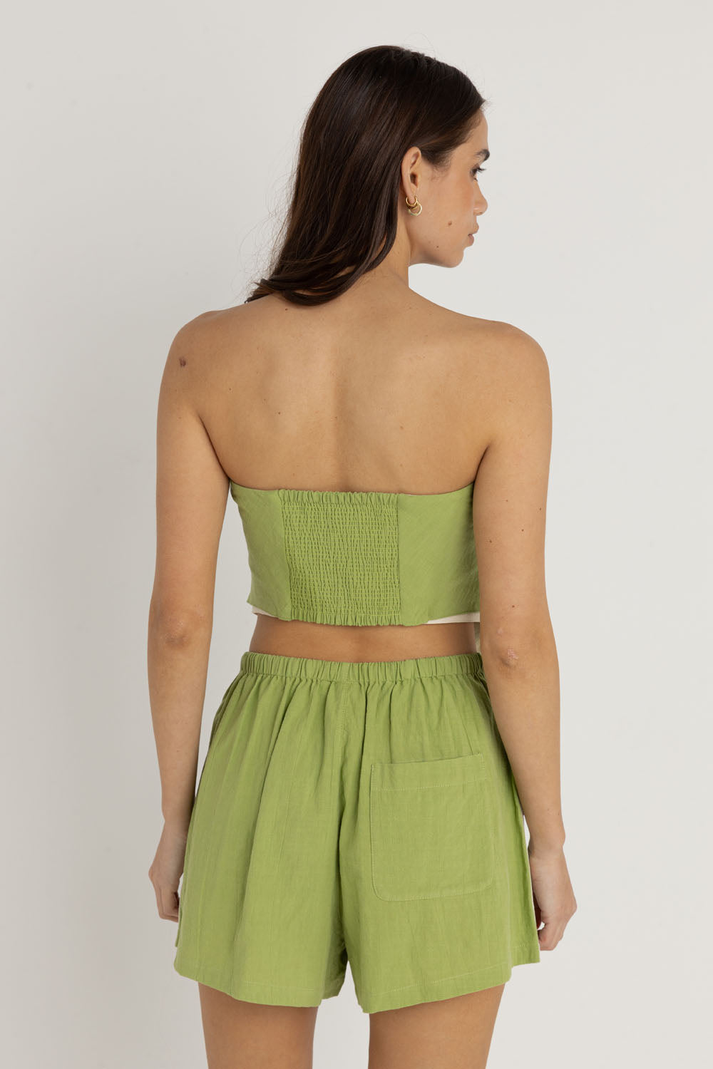 Lara Scarf Top in Green