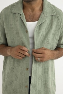 Oasis SS Shirt in Desert Grass
