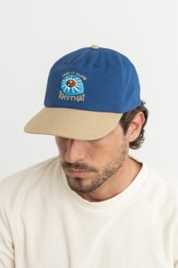 Slow Down Cap in Blue