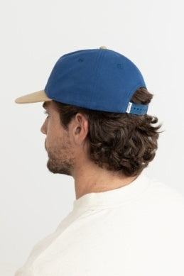 Slow Down Cap in Blue