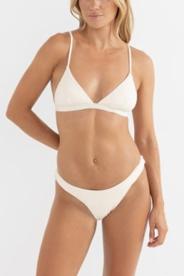 Leilani Hi Cut Pant in Vintage White
