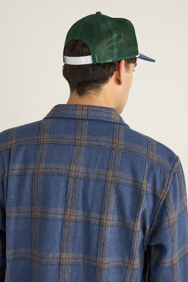 Rhythm Horizon Trucker Cap in Blue/Green