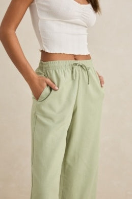 Dolly Beach Pant in Palm