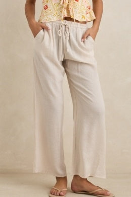Airlie Beach Pant in Ivory