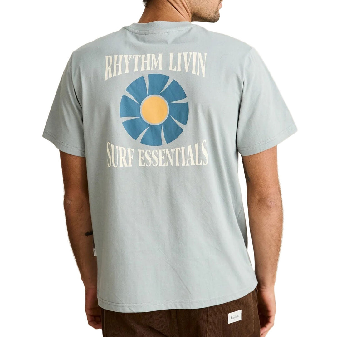 Surf Essentials Short Sleeve T-shirt in Seafoam