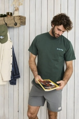 Scramble Short Sleeve T-shirt in Pine