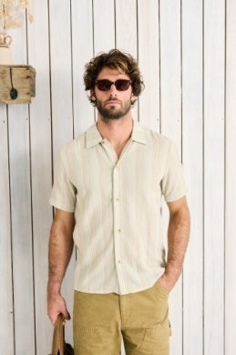 Nurture Short Sleeve Shirt in Herb
