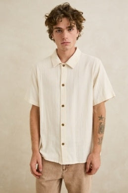 Sundown Short Sleeve Shirt in Natural