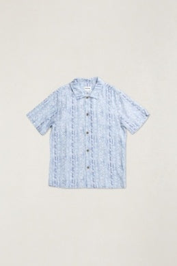 Bayu Short Sleeve Shirt in Blue