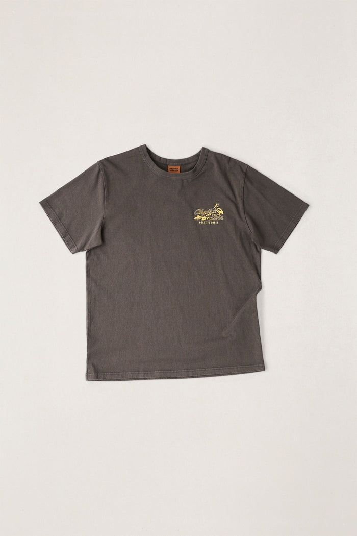 C2C Vintage Short Sleeve T-shirt in Vintage Black