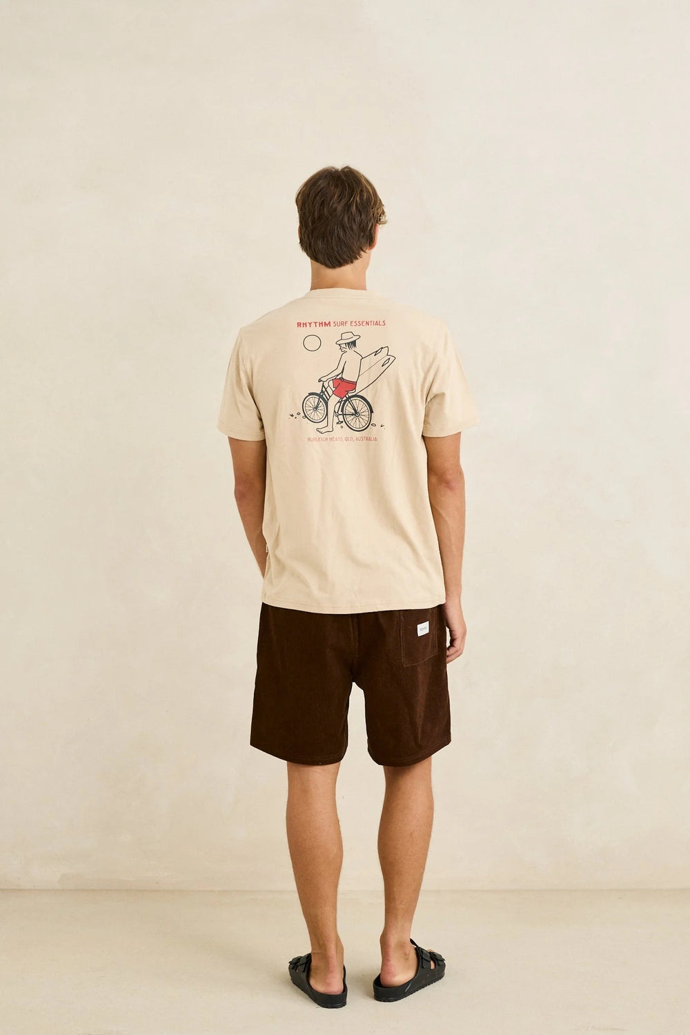 Bike Wanderer SS T-Shirt in Sand