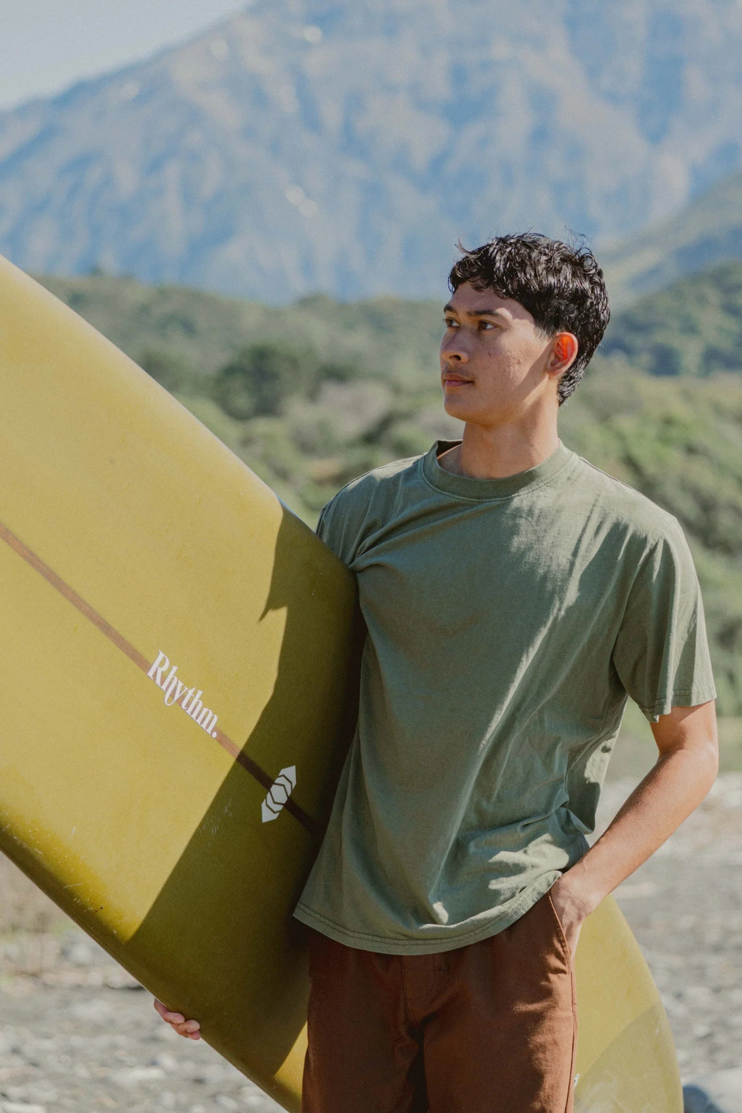 Classic Vintage Tee in Olive