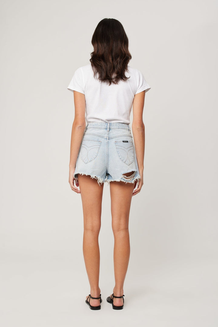 Dusters Short in Layla Bleach