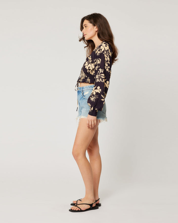 Dusters Shorts in Sylvie Blue