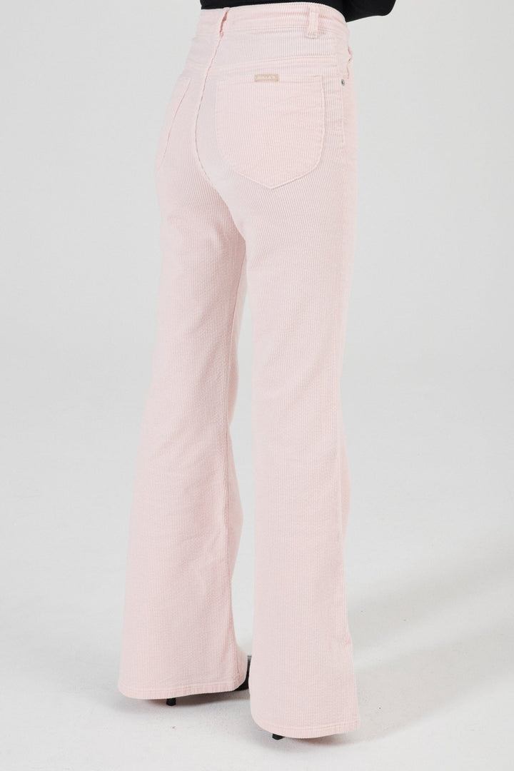 Eastcoast Flare Jean in Cord Petal