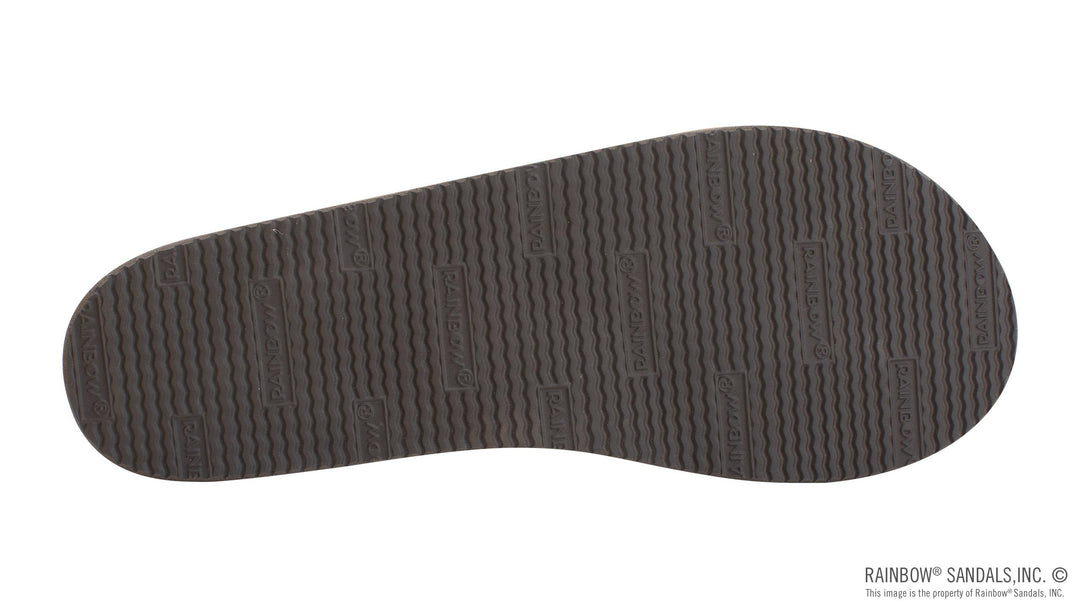 Single Layer Premier Leather with Arch Support and a 1/2" Narrow Strap in Sierra Brown
