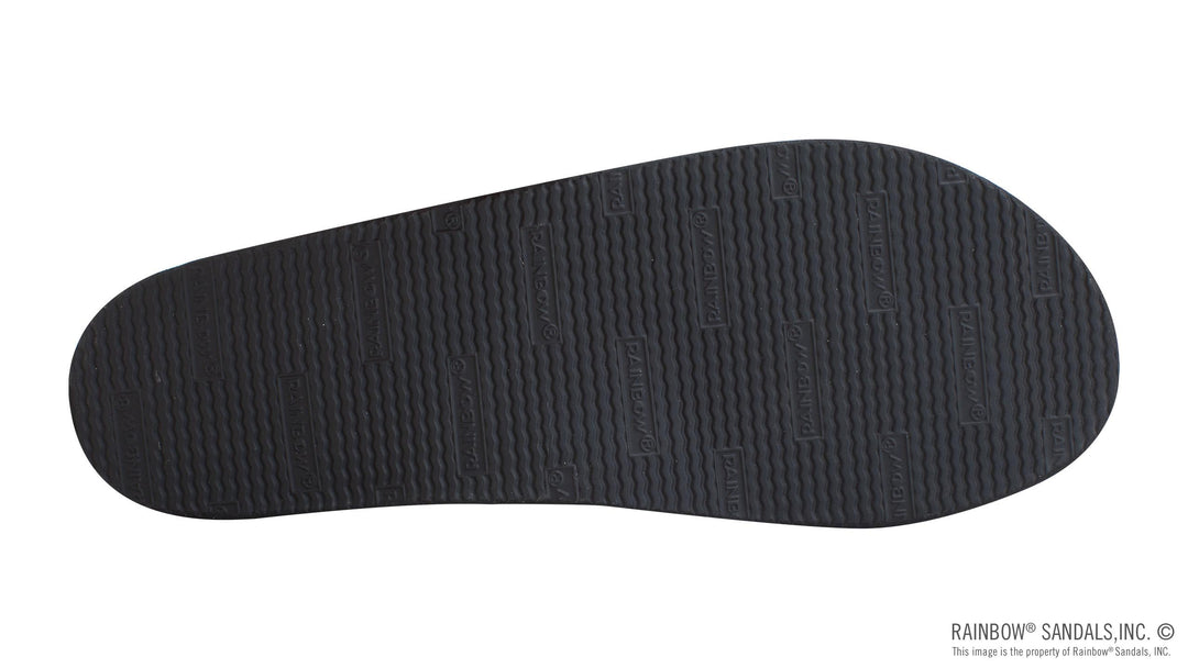 Single Layer Premier Leather with Arch Support and a 1/2" Narrow Strap in Black