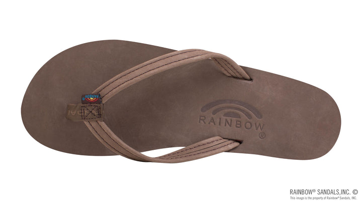 Single Layer Premier Leather with Arch Support and a 1/2" Narrow Strap in eXpresso