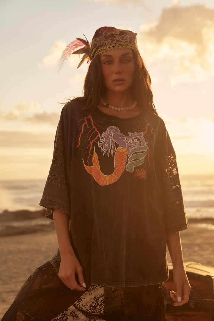 The Chase Your Dreams Lace Tee