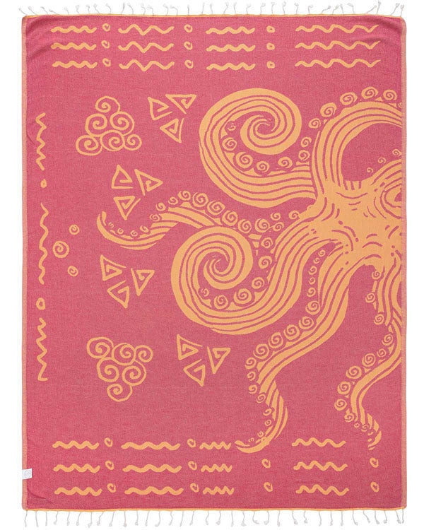 Sand Cloud Pacific Octopus Large Towel