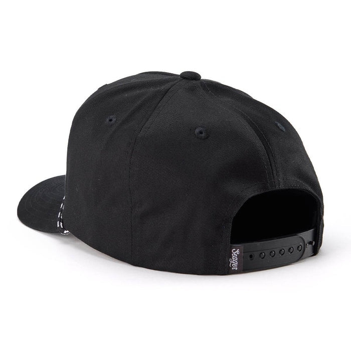 Longhorn Snapback in Black