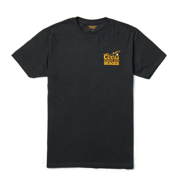 Seager X Coors Banquet Preserve Tee in Black