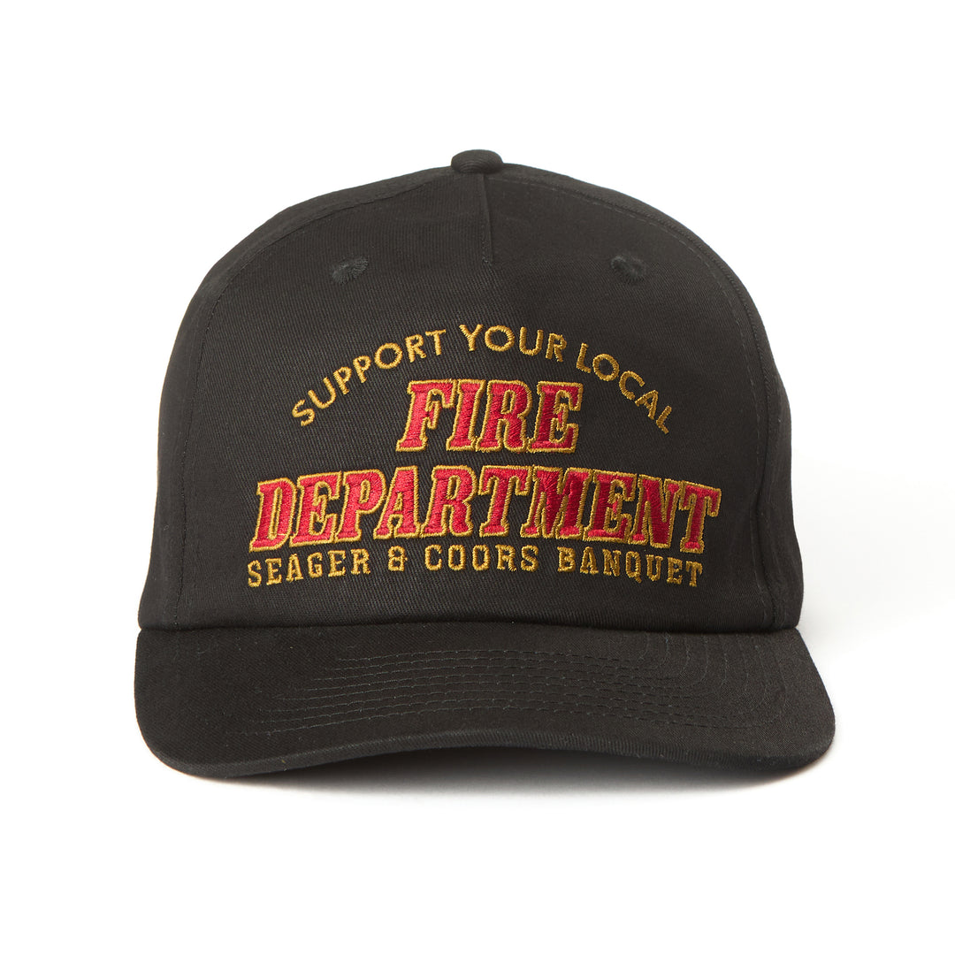 Seager X Coors Banquet Support Snapback in Black