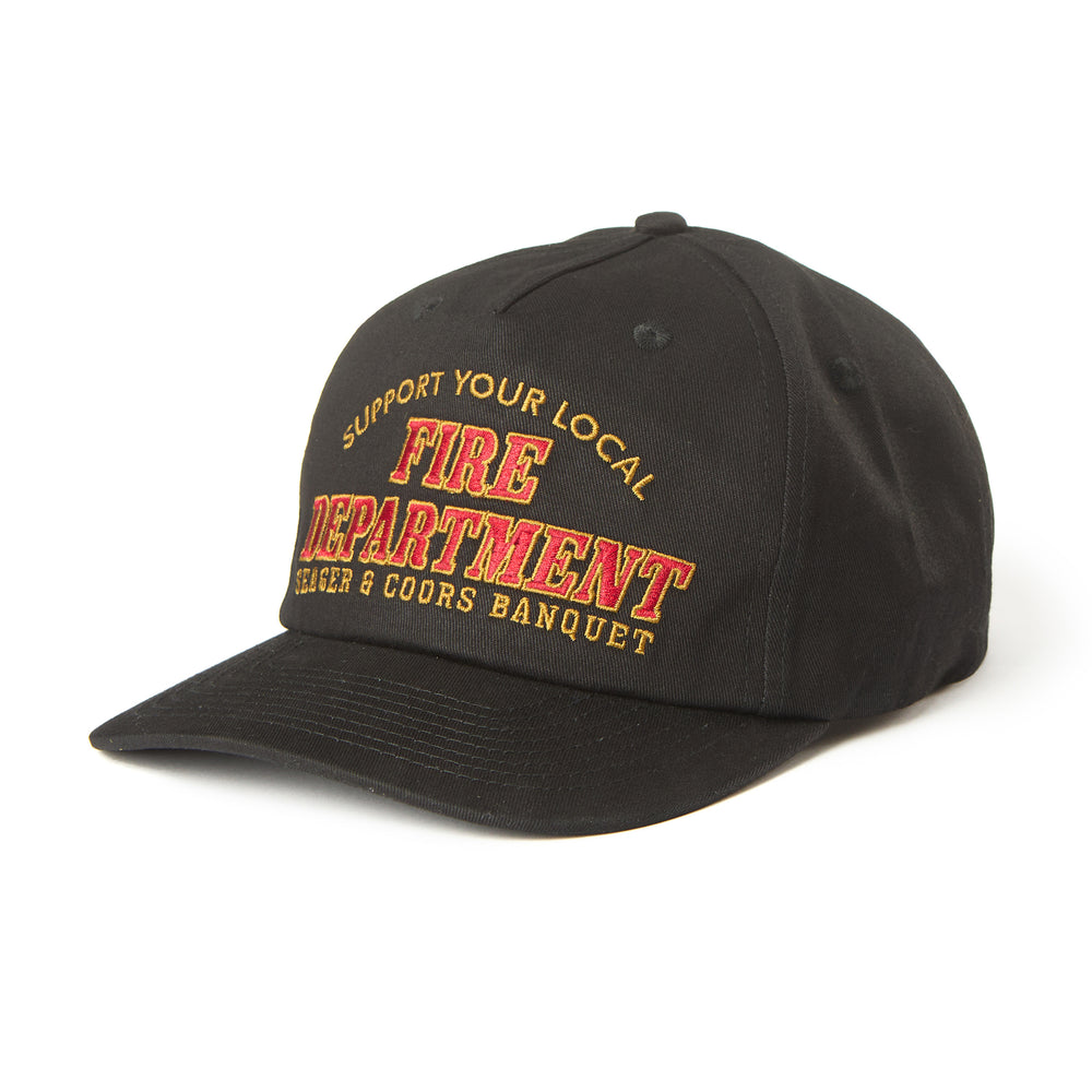 Seager X Coors Banquet Support Snapback in Black